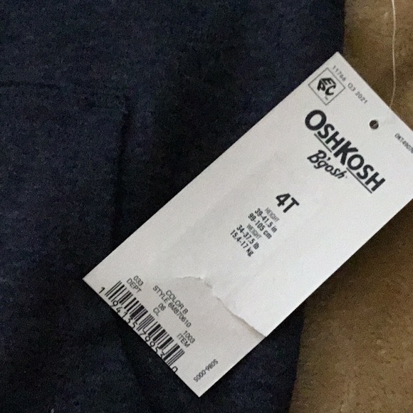 🆕 Toddler Lightweight Cotton Jacket / Designer OshkoshBigosh toddler Long Sleeve - Picture 6 of 6